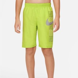NWT boys Nike swim trunks size M